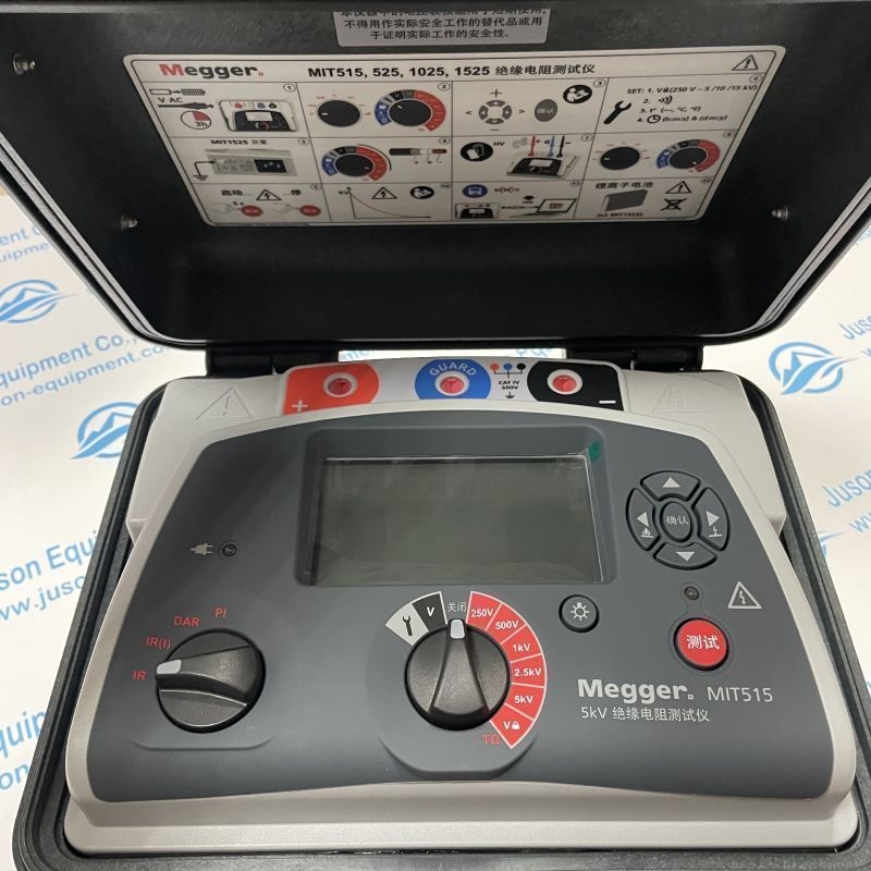 MIT515 - 5 kV go / no-go insulation resistance tester